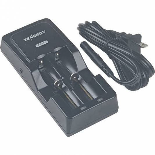 Tenergy Charger 2 Bay Lithium 18650/18500/14500
