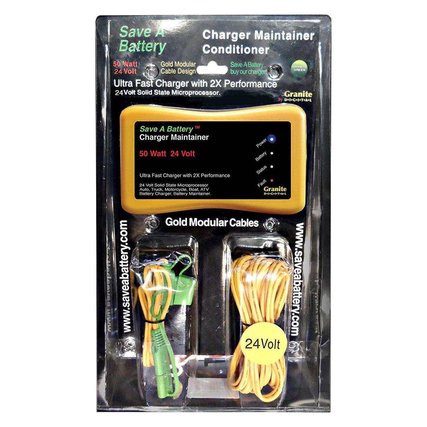 24V 50 Watt Battery Maintainer/Conditioner