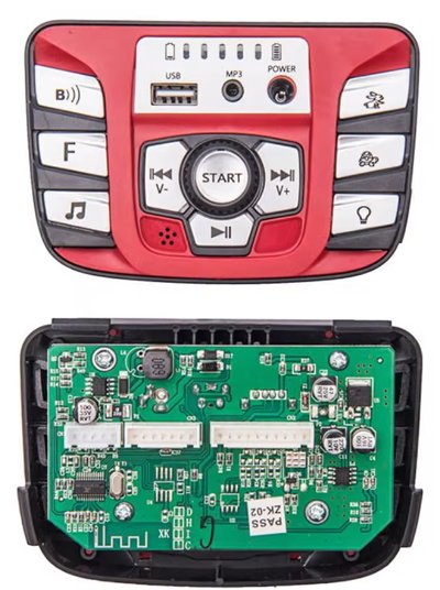 24V #258 2.4G Bluetooth Multifunctional Central Control Panel Of Children's Electric Ride On Car Replacement Parts