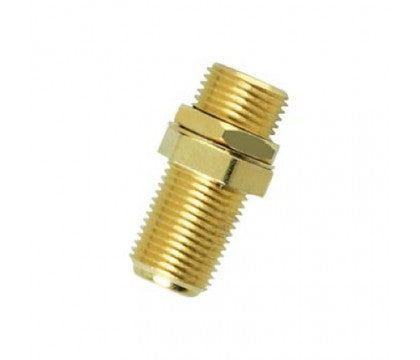 Gold Plated F-81 Coupler 2 Pack