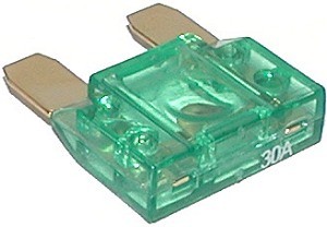 30 Amp Maxi Blade Fuse - 2 Pack