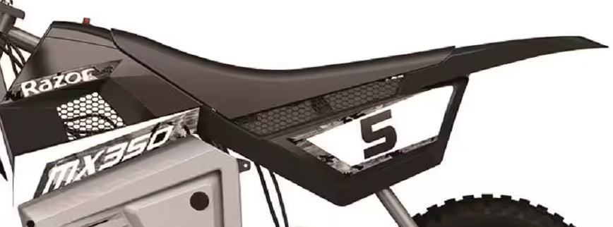 MX350 Body Fairing - Black V37+