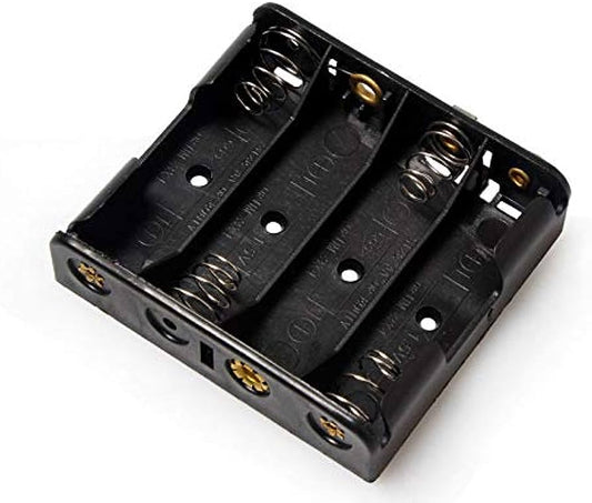 4 AA Battery Holder Snap Connections