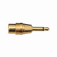 Gold-Plated Phono (RCA) Female to 1/8” (3.5mm) Mono Male Audio Adapt