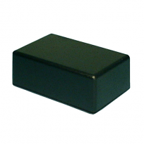 6.25"x3.75"x2.1" Project Box Black