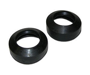 MX500/MX650 Rubber Fork Covers/seals/boots (Set of 2) - Black