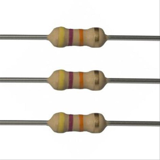 47 Ohm 1/4 Watt Resistor 50 pack