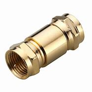 RadioShack 2780275 Gold Series Male to Male "F" Connector Adapter