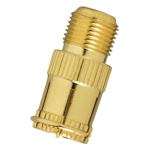 RadioShack 2780291 Gold-Plated Screw On to Push-on F Connector