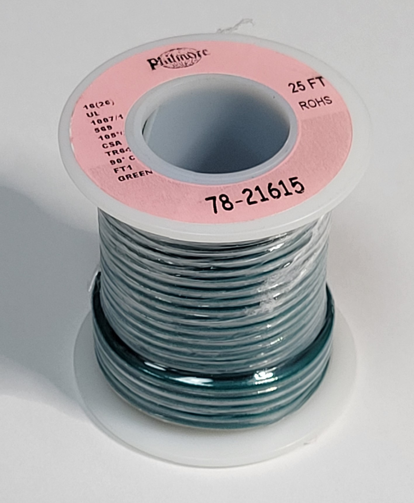 16awg Stranded Green Wire 25ft.