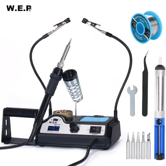 WEP 927-II 60W Electric Soldering Iron Station Digital Display and Temperature Adjust