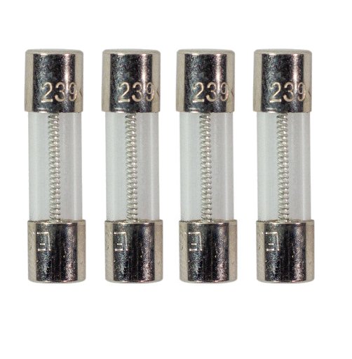 3A 250V Slow Blow Glass Fuse 4 pack