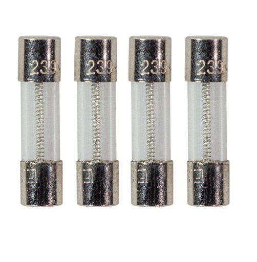 3A 250V Slow Blow Glass Fuse 4 pack