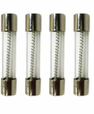 5.0A 250V Slow Blow Glass Fuse 4 pack
