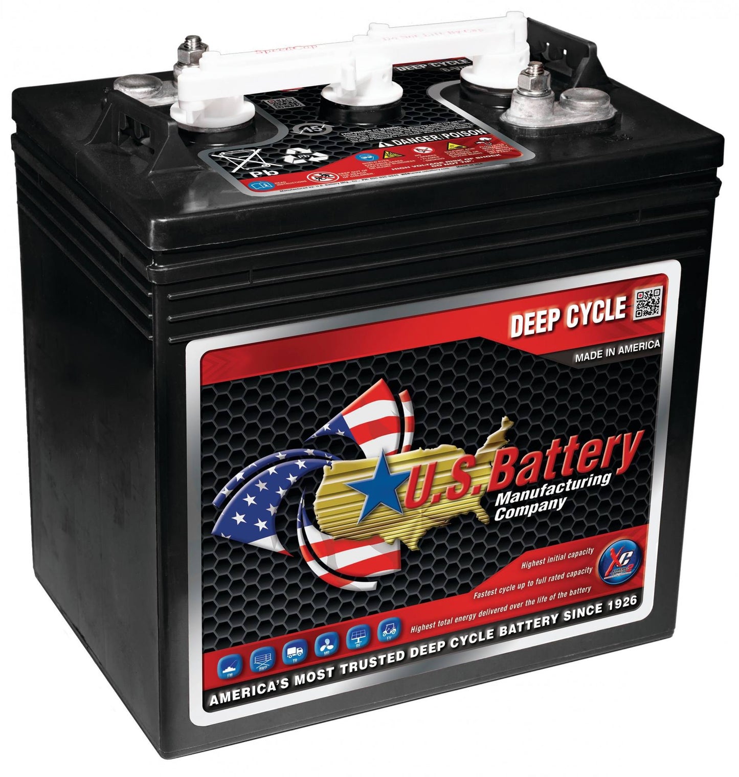 US1800 6V 208Ah Golf Cart Battery