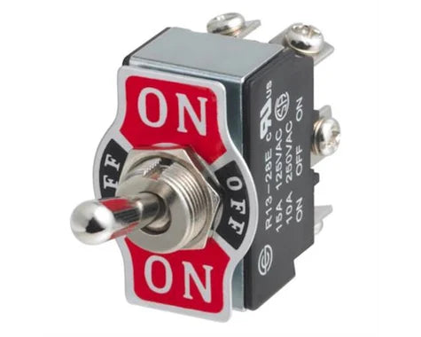 6P DPDT ON-Off-On Toggle Switch 10A