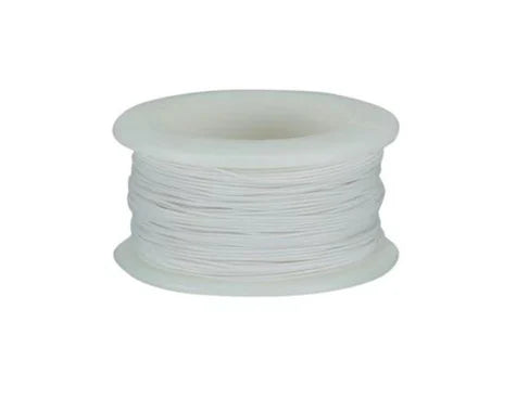 50ft 30AWG White Wrapping Wire