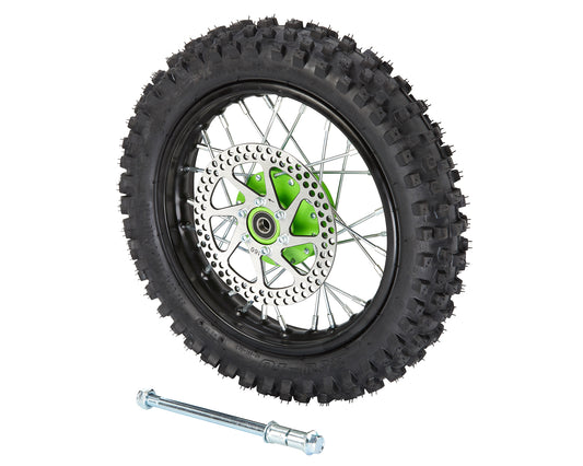 SX500 Front Wheel Complete - Green