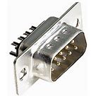 9 Pin D-Sub Male Solder Connector