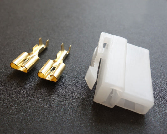 Power Plug, Male T Type 2 Pin Power Plug w/pins