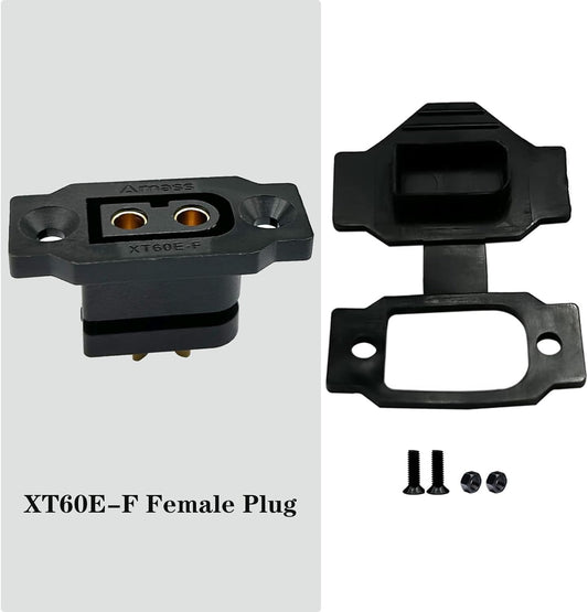 XT60E-F Connector Panel Mount with cover
