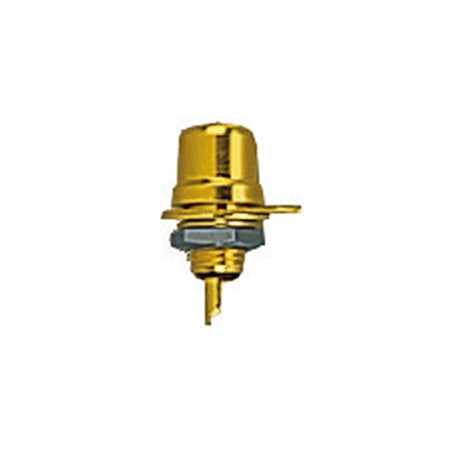 Gold Panel Mount Phono Jacks 2 pack