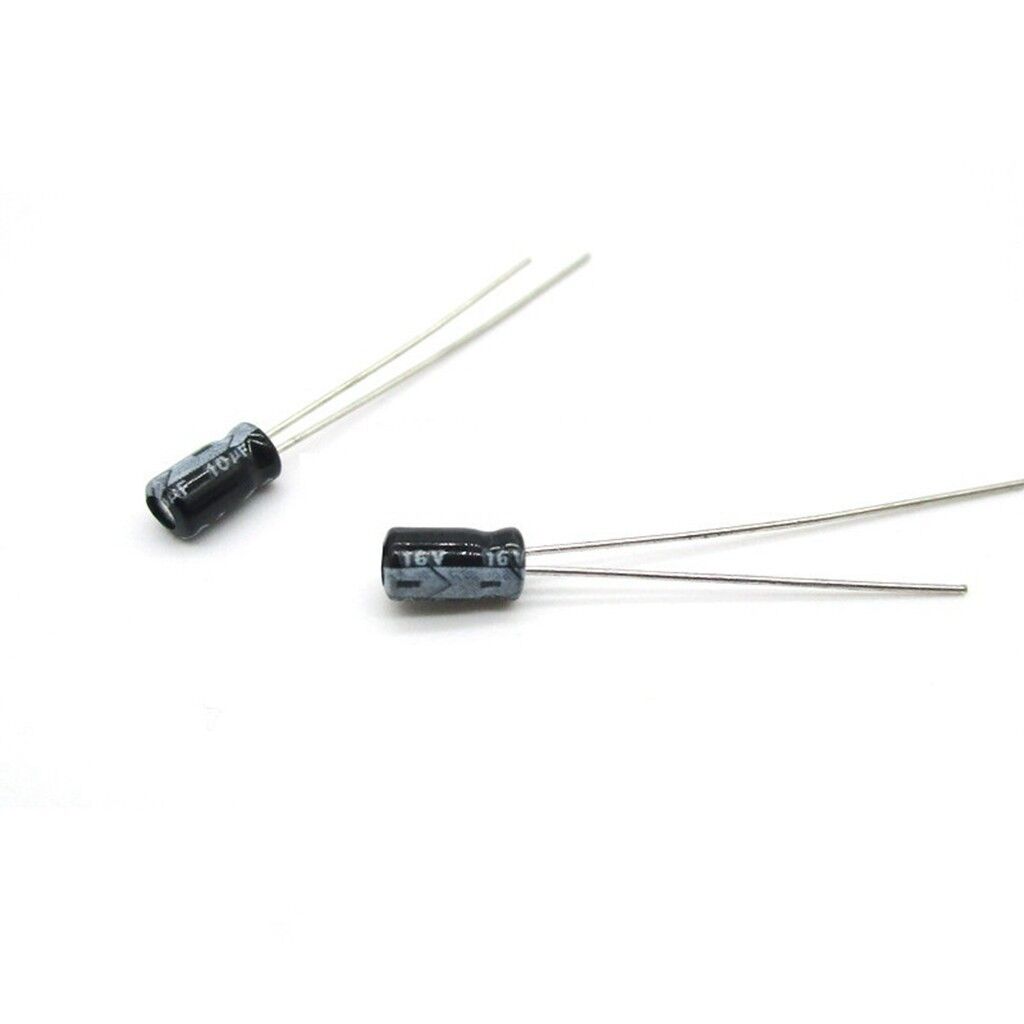 10uf 16V Electrolytic Capacitor 2 Pack