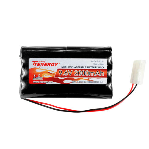 RC Pack 9.6V NiMh 2000mAh Flat