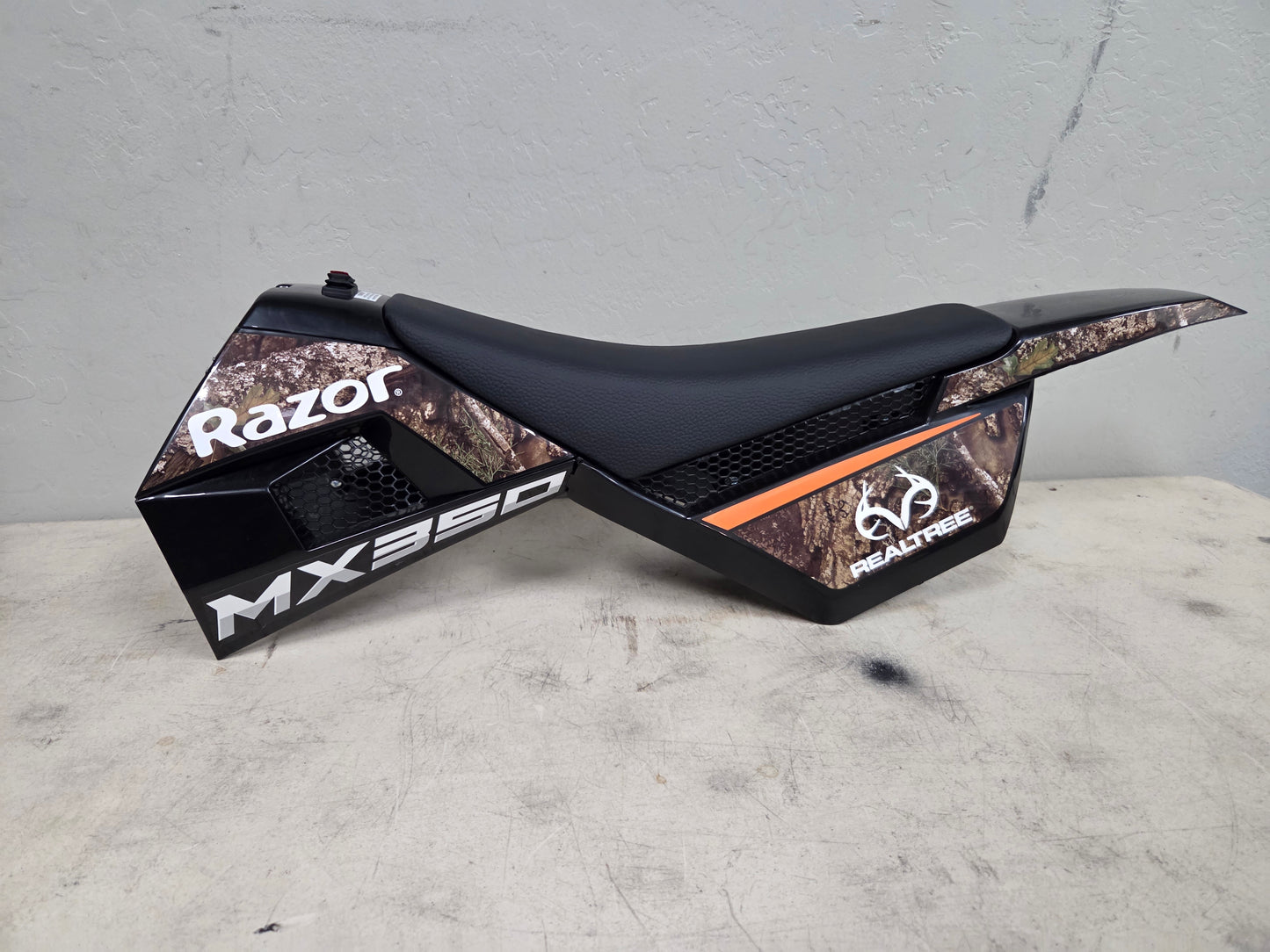 MX350 Body Fairing - Black Real Tree V37+