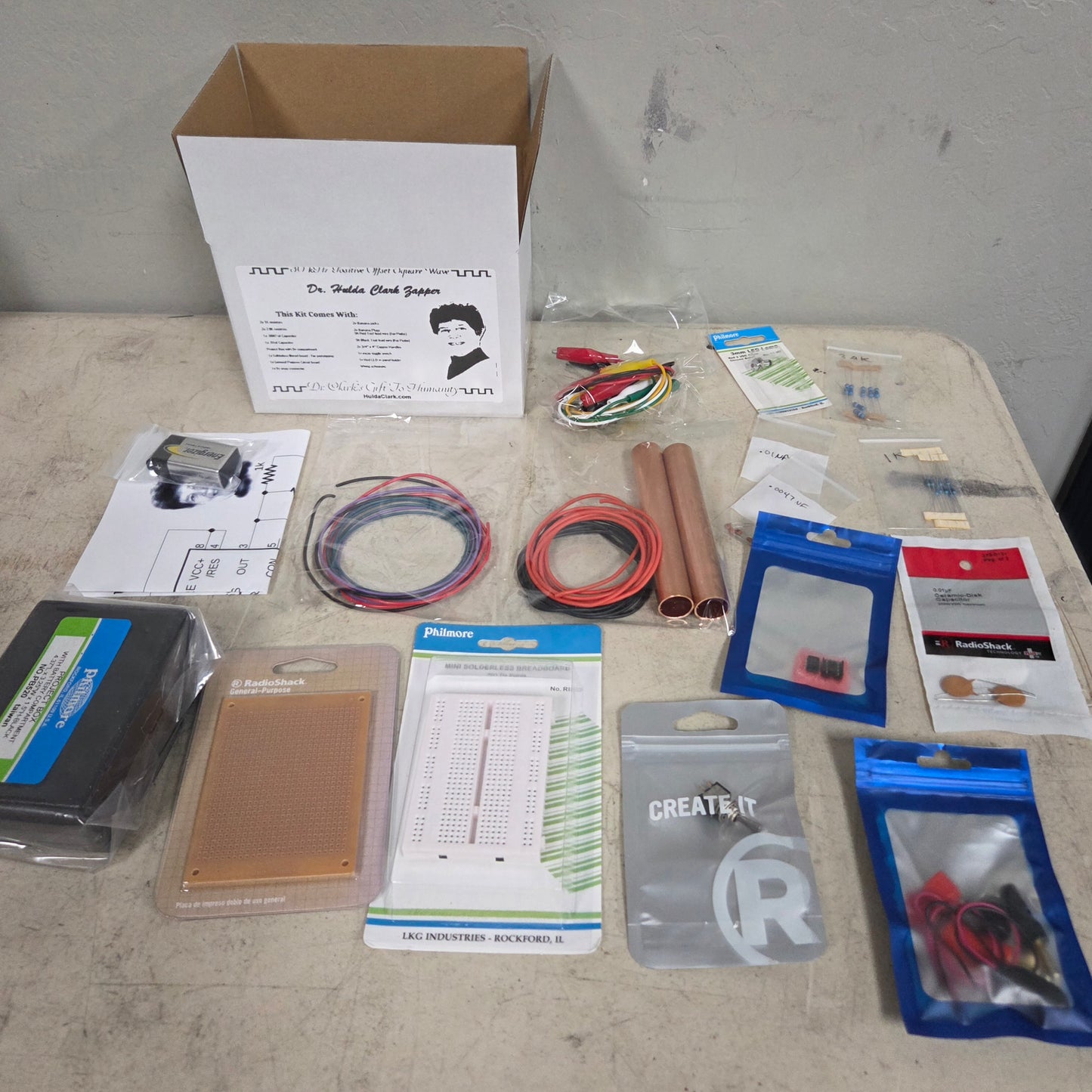 Dr. Hulda Clark "Zapper" DIY Kit