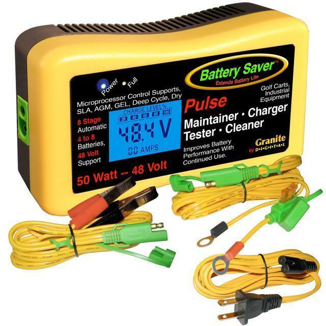 48V 50 Watt Battery Saver/Conditioner W/LCD