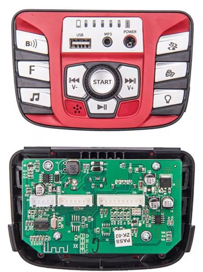 24V #258  2.4G Bluetooth Multifunctional Central Control Panel Of Children's Electric Ride On Car Replacement Parts