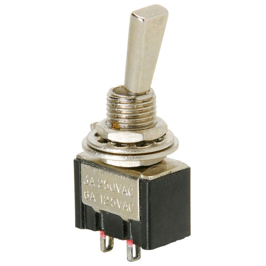 SPST Mini Flat Lever Switch On/Off Toggle Switch 3A