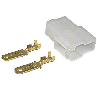 Power Plug, Female T Type 2 Pin Power Plug w/pins