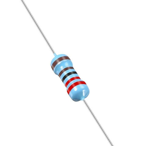 3.9K 1/2Watt Metal Film Resistors 5-Pack
