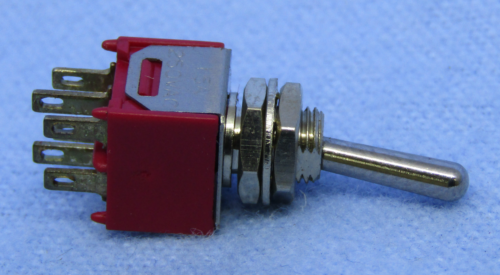 Sub-Mini Toggle DPDT ON-OFF-ON