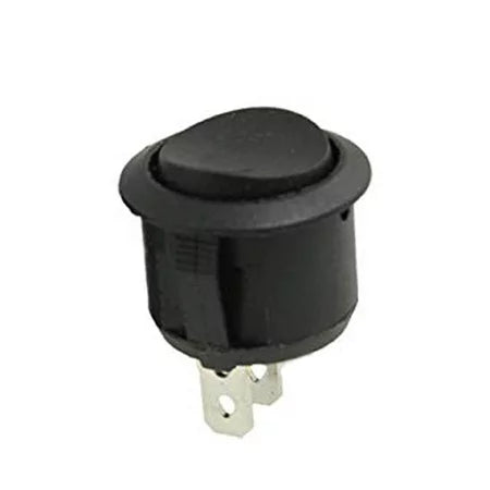 SPST ON-Off Rocker Switch 10A Black