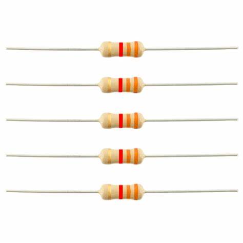 3.3K Ohm 1/4 Watt Resistor 50 Pack