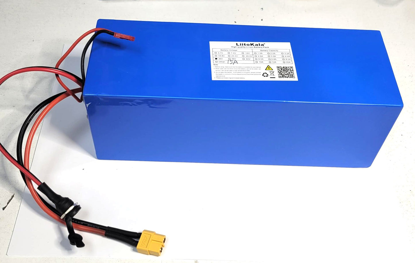 LI3615A 36V 7.8Ah Scooter/Ebike Lithium Ion Battery