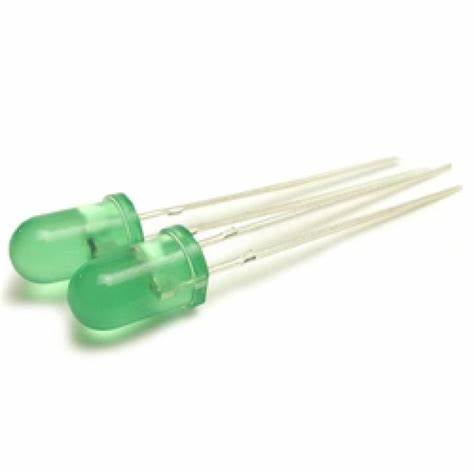 3mm Green LED (4 pack)