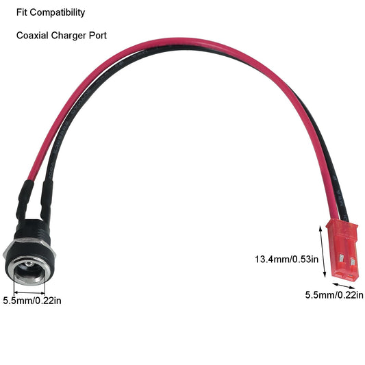 2.1mm Coax Charging Port for Scooters