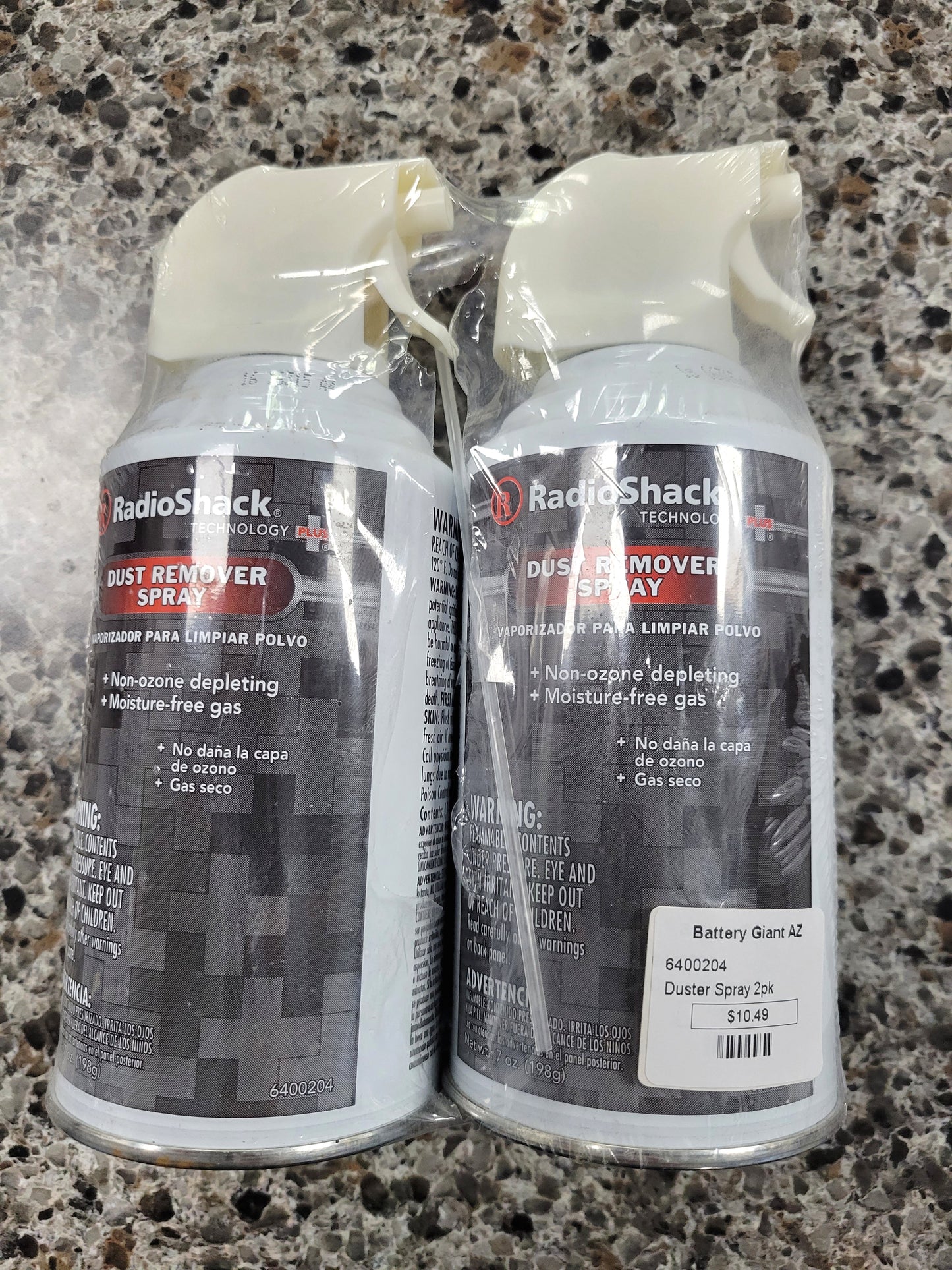 Radio Shack Duster Spray 7 oz. 2pk