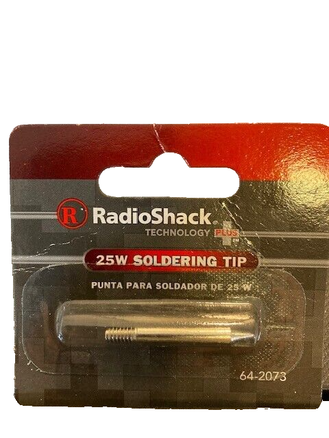 Radio Shack #6402073 (64-2073) Replacement Tip for Soldering Iron 6402070 (64-2070)