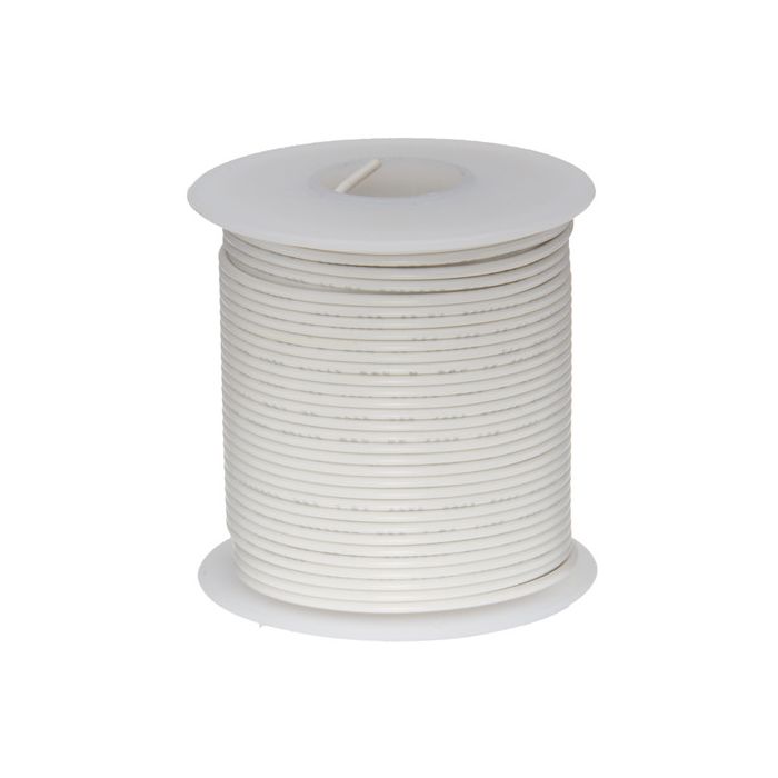 16awg Stranded White Wire 25ft.