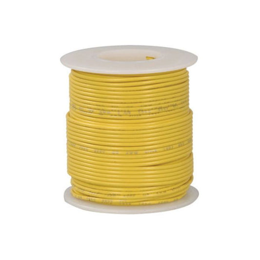 18awg Stranded Yellow Wire 25ft.