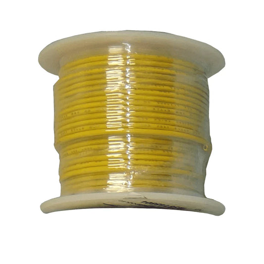 22awg Stranded Yellow Wire 25ft.