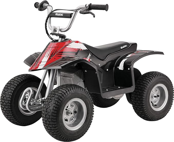 Razor Dirt Quad Electric Four-Wheeled Off-Road Vehicle - Black