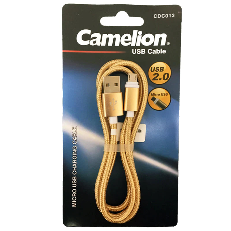 Micro-USB Gold 3ft