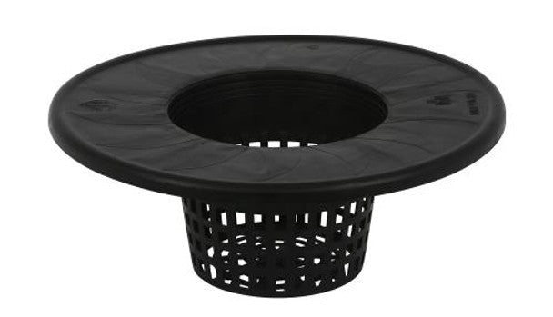 Hydrofarm 6" Wide Lip Mesh Bucket Lid ROUND Basket