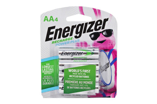 AA 4 Pack Energizer Rechargeable